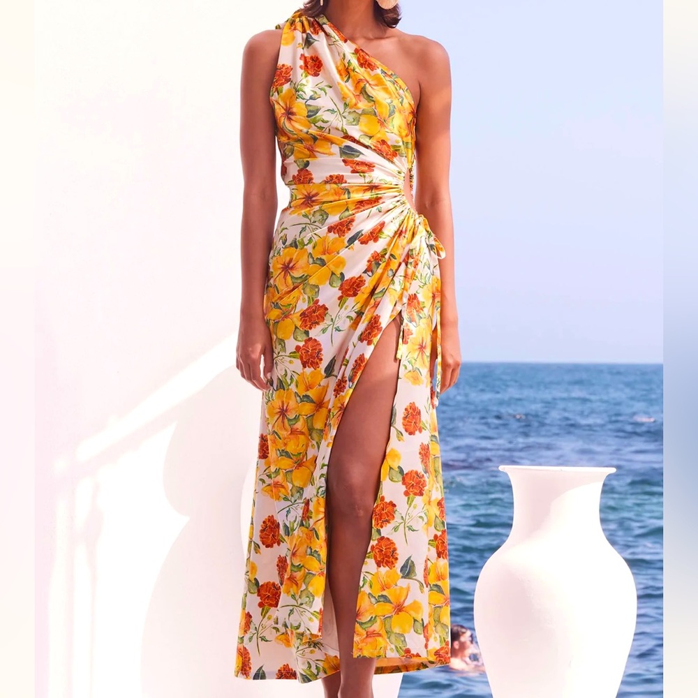 Sonya Nour Yarden Floral maxi dress, size US 4 / UK 8